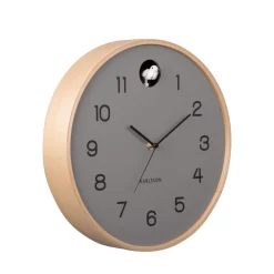 Karlsson NATURAL CUCKOO Horloge murale ronde ø31,5cm