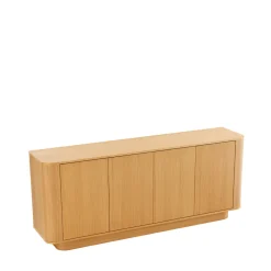 Drawer NAVAN Buffet 4 portes en bois L180cm