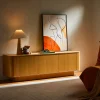 Drawer NAVAN Meuble tv 3 portes en bois L160cm