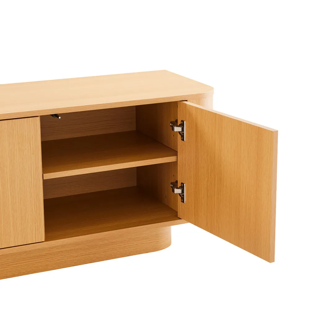 Drawer NAVAN Meuble tv 3 portes en bois L160cm