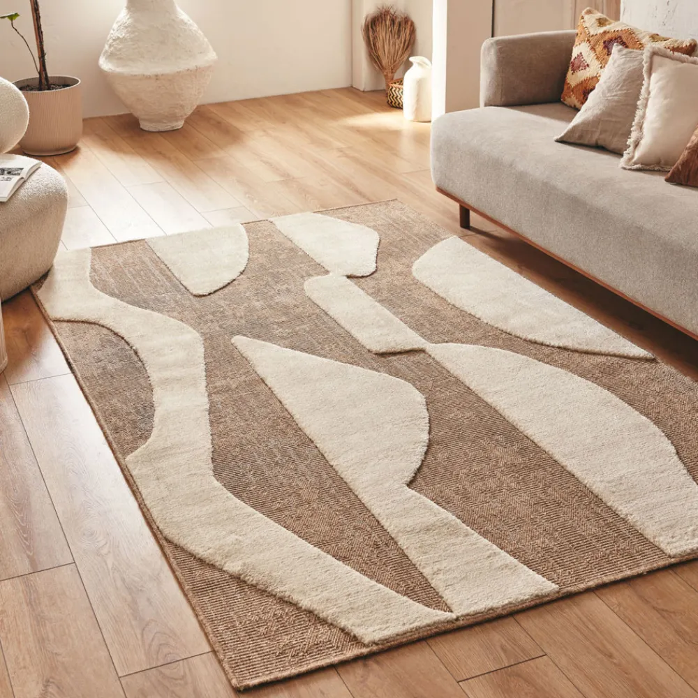 Drawer NEON Tapis bohème à motif géométrique