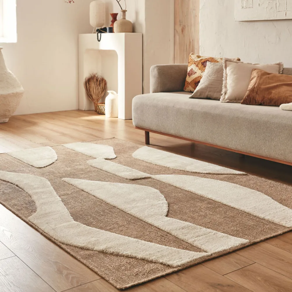 Drawer NEON Tapis bohème à motif géométrique
