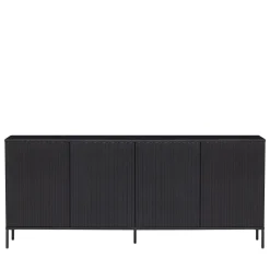 Woood NEW GRAVURE Buffet 4 portes en bois L200cm