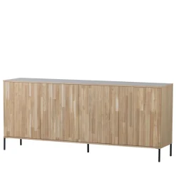 Woood NEW GRAVURE Buffet 4 portes en bois L200cm