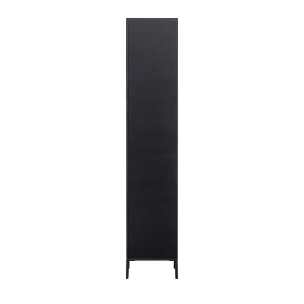 Woood NEW GRAVURE Colonne de rangement en bois 2 portes 1 tiroir H210cm