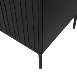 Woood NEW GRAVURE Colonne de rangement en bois 2 portes 1 tiroir H210cm