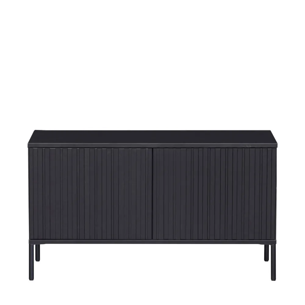 Woood NEW GRAVURE Meuble TV 2 portes en bois L100cm