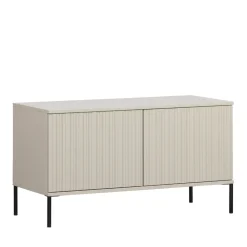 Woood NEW GRAVURE Meuble TV 2 portes en bois L100cm
