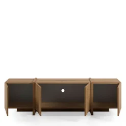 Drawer NICOLE Meuble TV 4 portes en bois 180cm