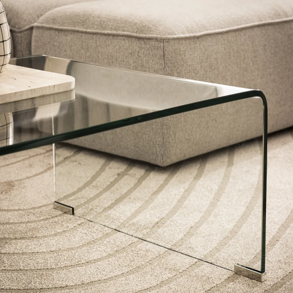Drawer NIDO Table basse en verre L110cm