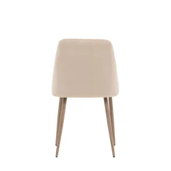 Venture Home NIGHT Lot de 2 chaises en velours et métal