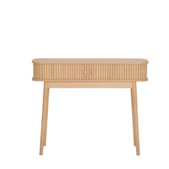 House Nordic NIKKO Console 2 portes coulissantes en bois L100cm