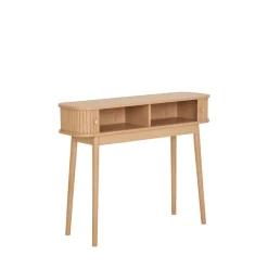 House Nordic NIKKO Console 2 portes coulissantes en bois L100cm