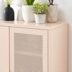 Pantone NINO Buffet haut 2 portes en métal H100cm