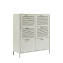 Pantone NINO Commode 6 tiroirs en métal L90cm