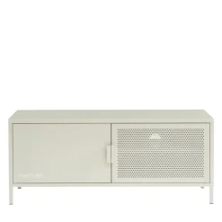 No name NINO Meuble TV 2 portes en métal PANTONE L120cm