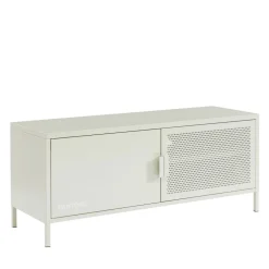 No name NINO Meuble TV 2 portes en métal PANTONE L120cm