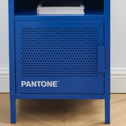 Pantone NINO Table de chevet 1 porte en métal