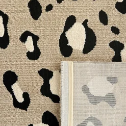 Enfant Drawer NOMAD Tapis contemporain à motifs léopard