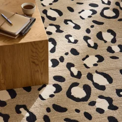 Enfant Drawer NOMAD Tapis contemporain à motifs léopard