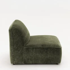 Drawer NOOR Chauffeuse pour canapé modulable en velours côtelé