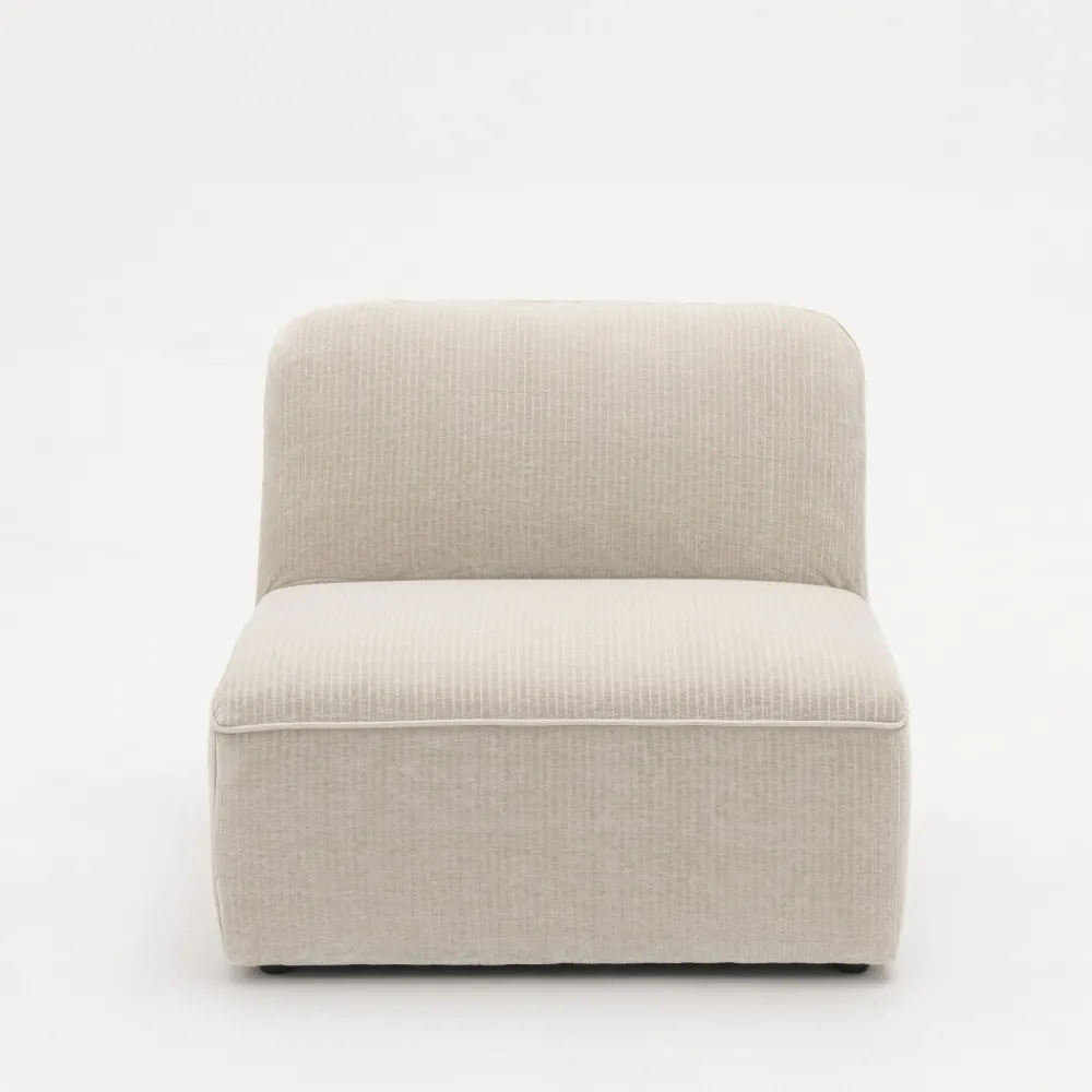Drawer NOOR Chauffeuse pour canapé modulable en velours côtelé