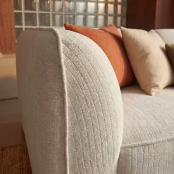 Drawer NOOR Chauffeuse pour canapé modulable en velours côtelé