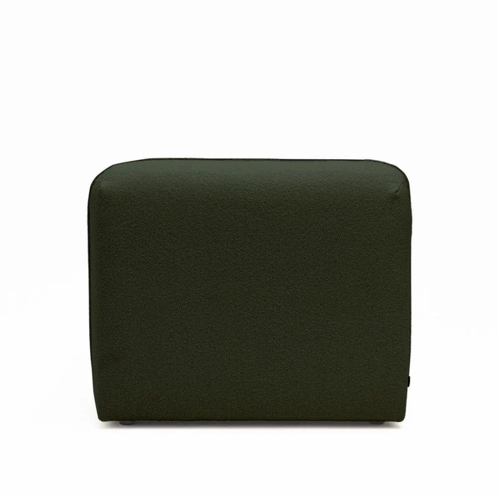 Drawer NOOR Chauffeuse pour canapé modulable en tissu bouclette