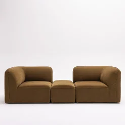 Drawer NOOR Pouf pour canapé modulable en tissu