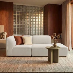 Drawer NOOR Pouf pour canapé modulable en velours côtelé