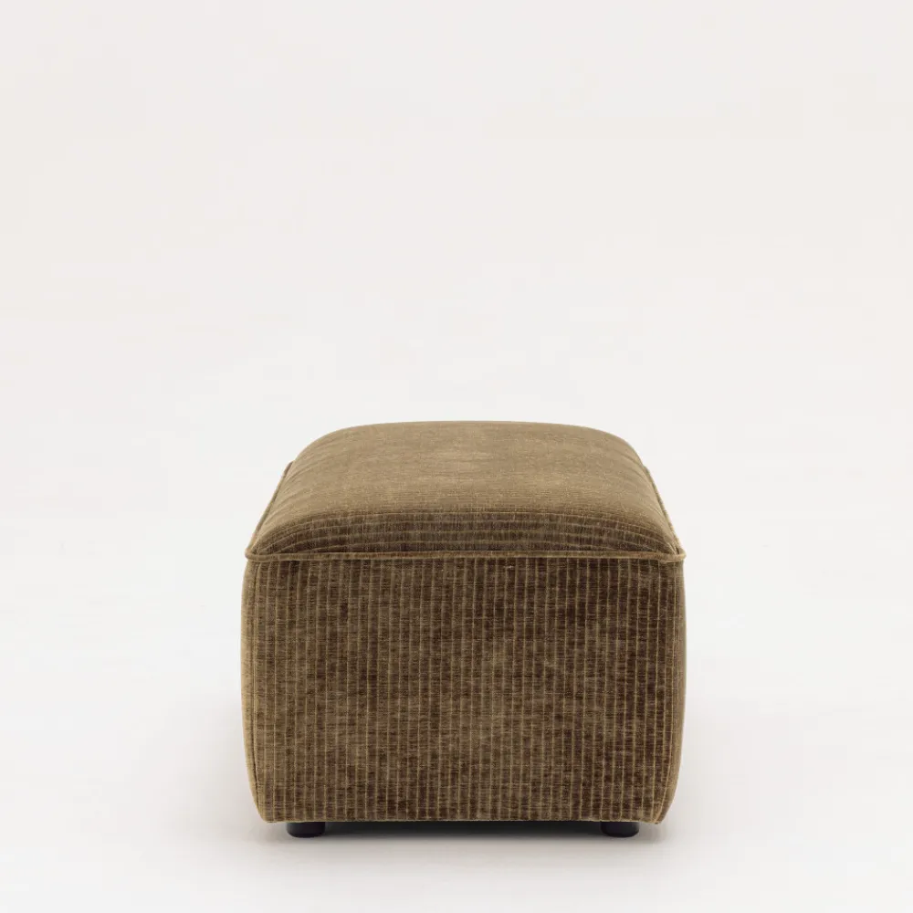 Drawer NOOR Pouf pour canapé modulable en velours côtelé