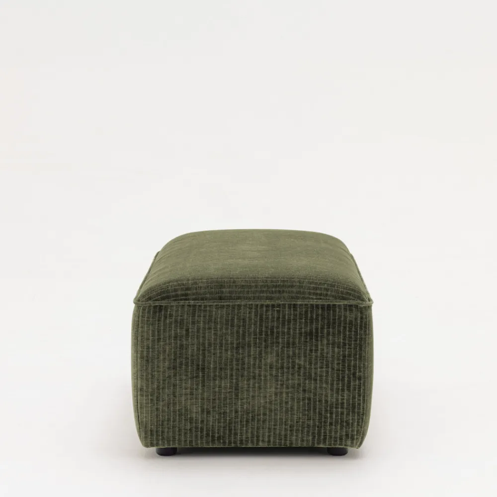 Drawer NOOR Pouf pour canapé modulable en velours côtelé