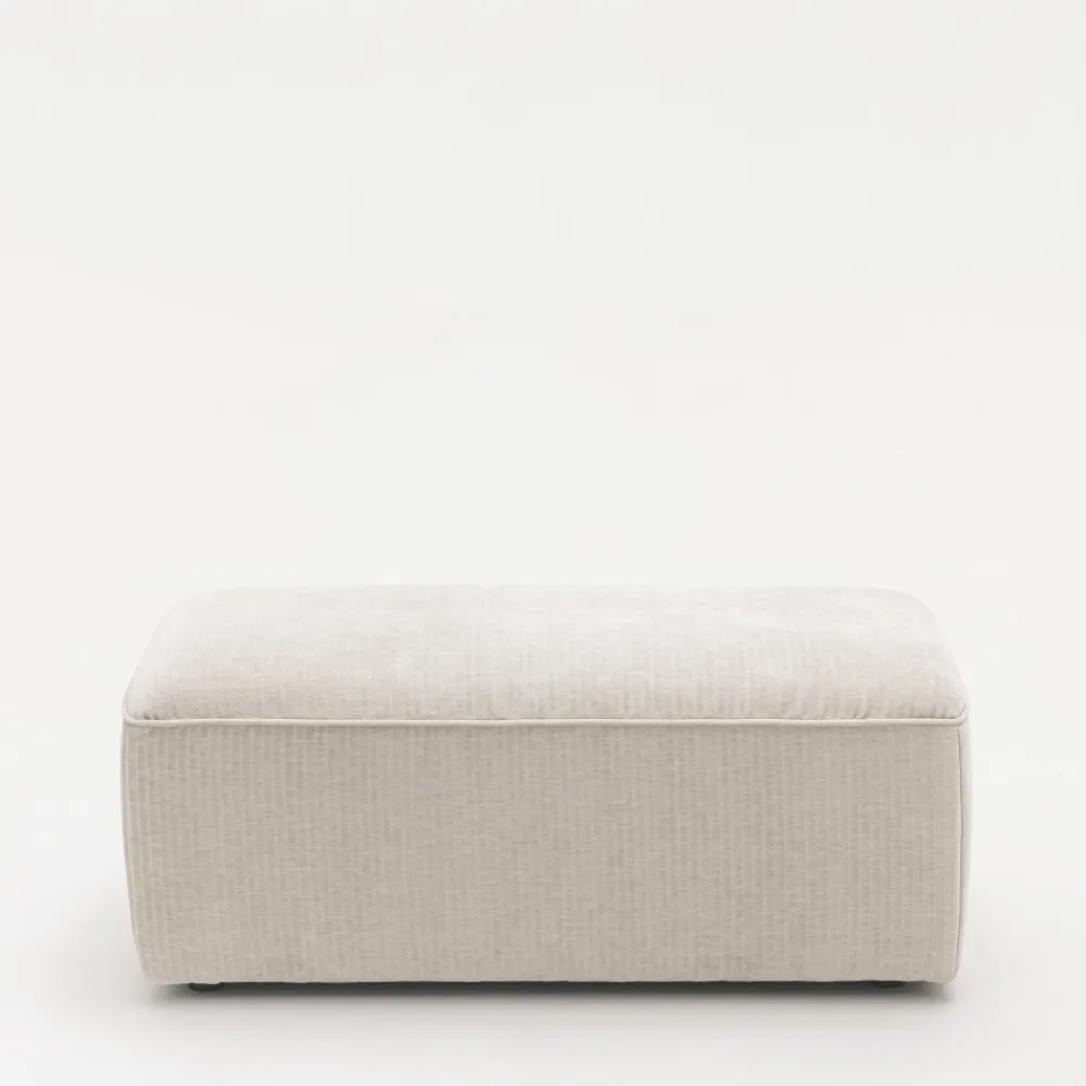 Drawer NOOR Pouf pour canapé modulable en velours côtelé