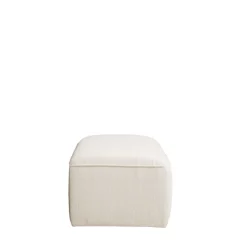 Drawer NOOR Pouf pour canapé modulable en tissu bouclette