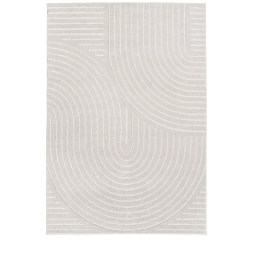 Drawer NORA Tapis contemporain à motif géométrique