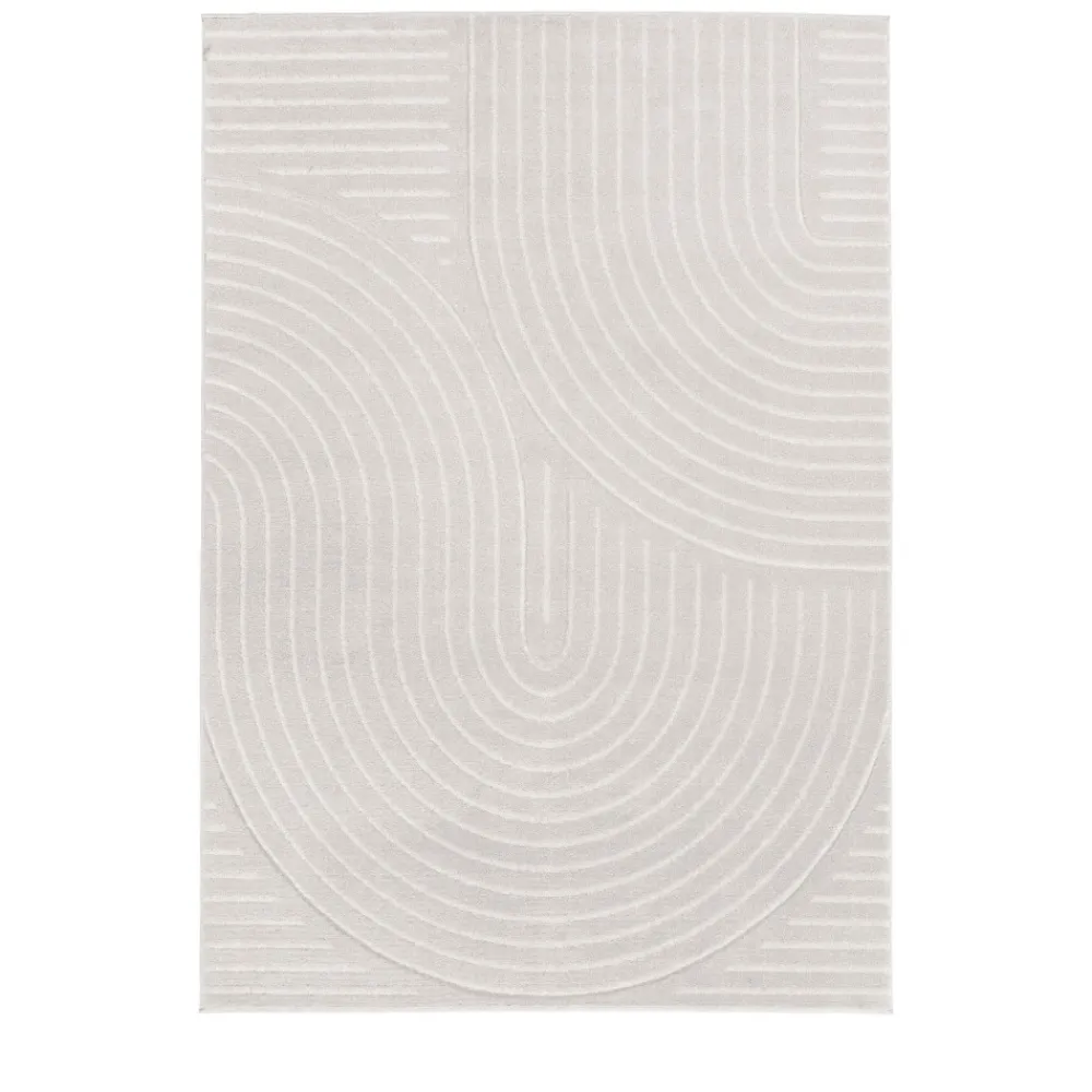 Drawer NORA Tapis contemporain à motif géométrique