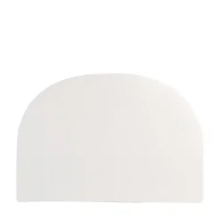Drawer NOUSSA Tête de lit en tissu bouclette demi-lune L150cm