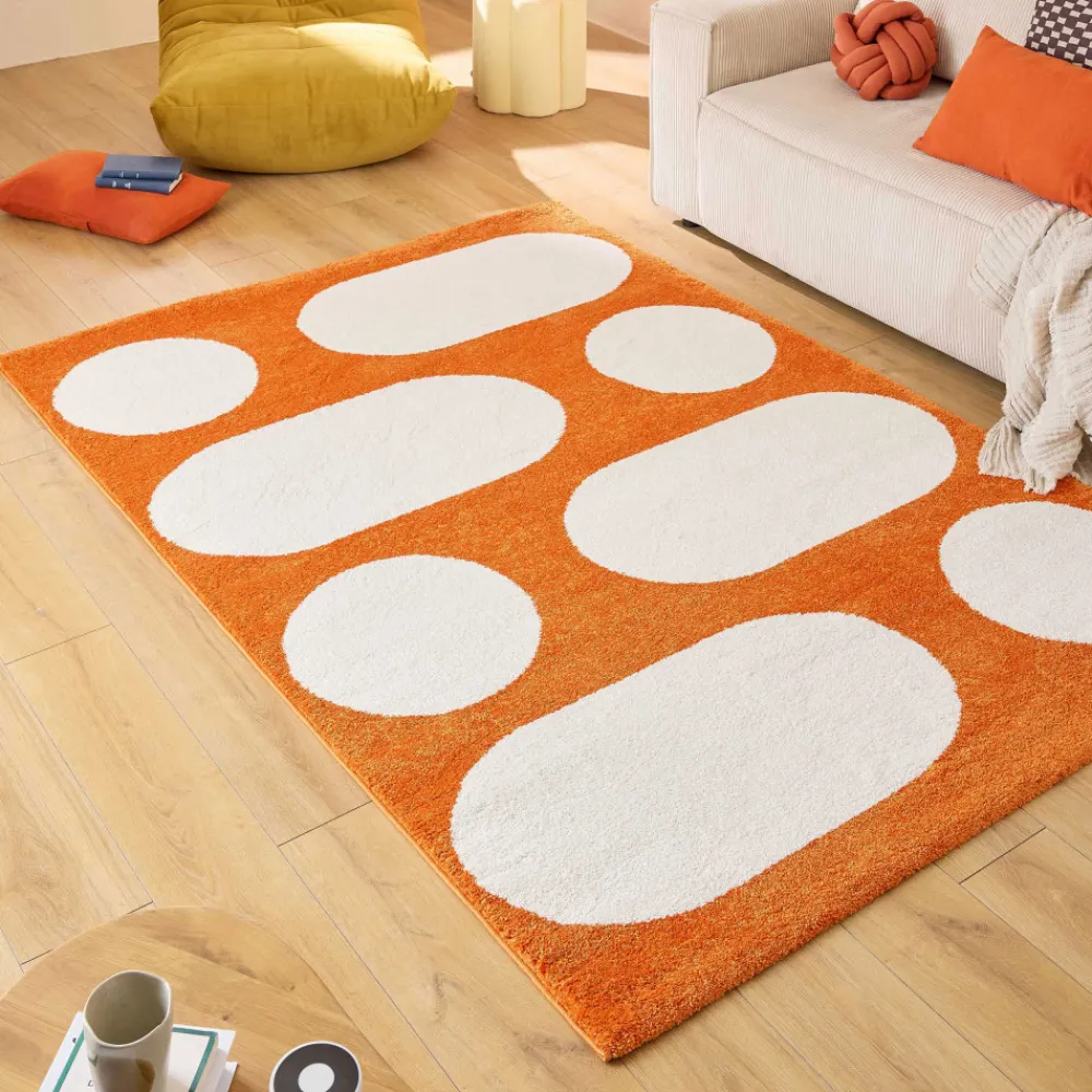 Drawer NOVA Tapis vintage à motif rond