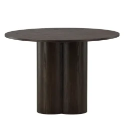 Venture Home OLIVIA Table à manger 4 personnes ronde en bois