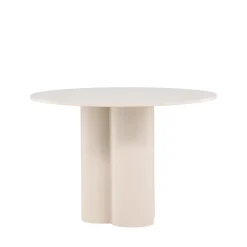 Venture Home OLIVIA Table à manger 4 personnes ronde en bois