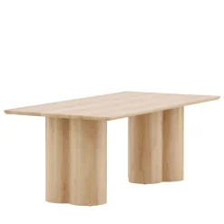 Venture Home OLIVIA Table basse en bois 120x60cm