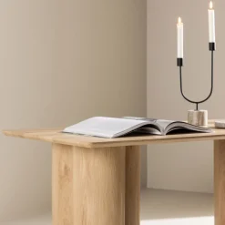 Venture Home OLIVIA Table basse en bois 120x60cm