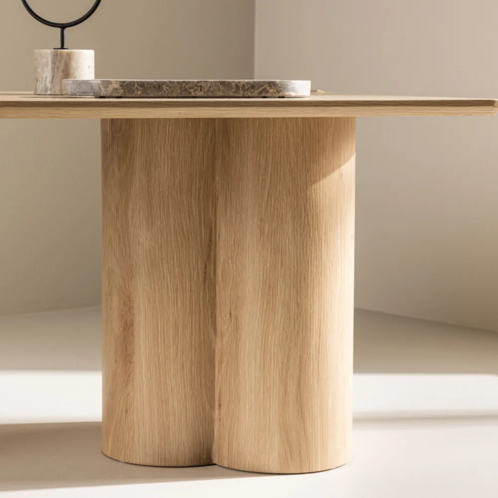 Venture Home OLIVIA Table basse en bois 120x60cm
