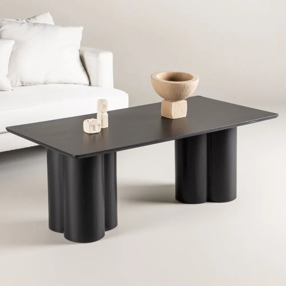 Venture Home OLIVIA Table basse en bois 120x60cm
