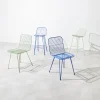 Pomax OMBRA Lot de 2 chaises design en métal