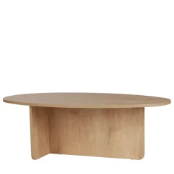 Drawer ORIS Table basse organique en bois 120x65cm