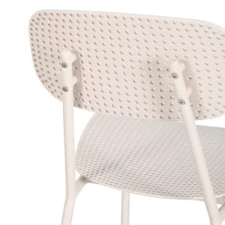 Drawer ORKA Ensemble table et chaises de jardin 4 personnes en métal
