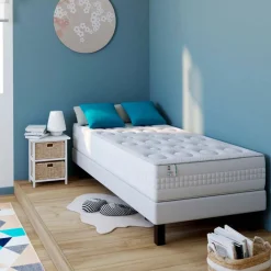 Simmons OXYGÈNE-R Matelas 100% ressorts, épaisseur 26cm, accueil moelleux