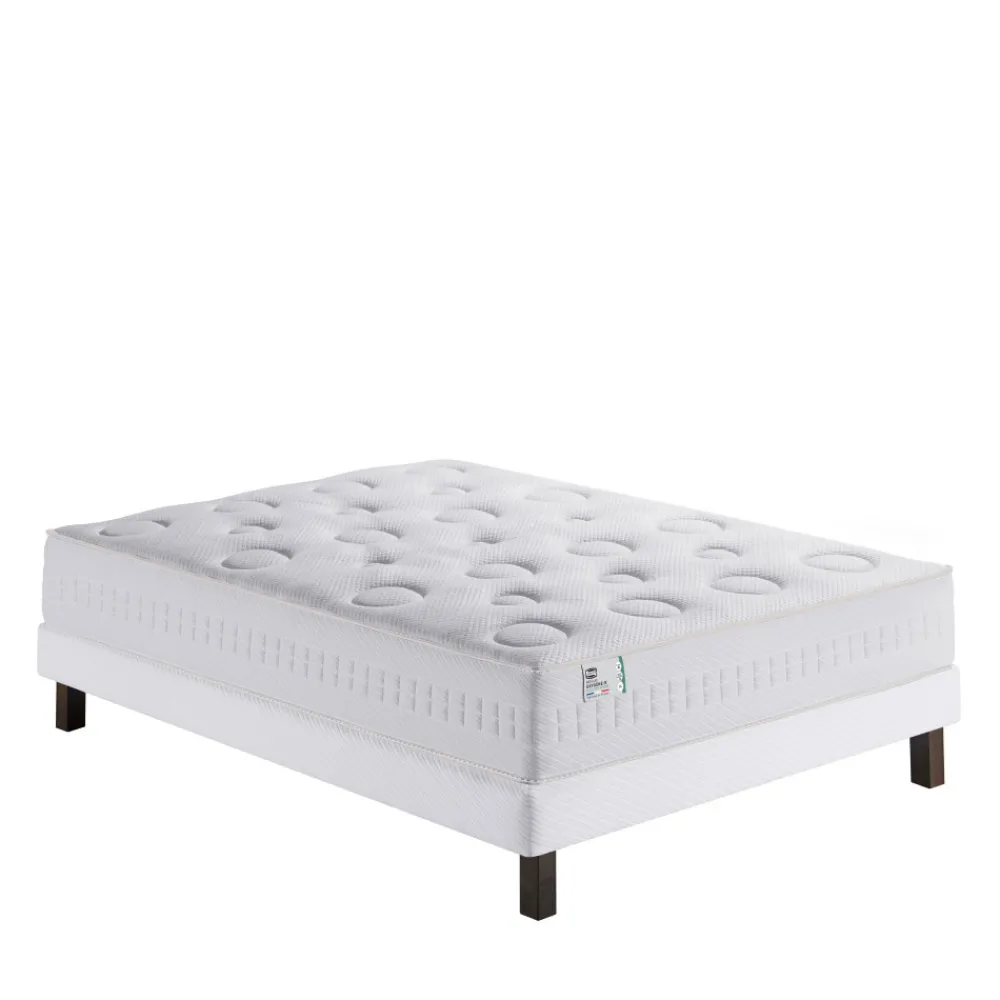 Simmons OXYGÈNE-R Matelas 100% ressorts, épaisseur 26cm, accueil moelleux
