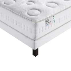 Simmons OXYGÈNE-R Matelas 100% ressorts, épaisseur 26cm, accueil moelleux